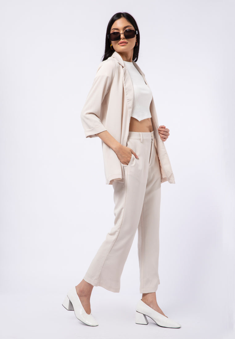3/4 Sleeve Loose Blazer