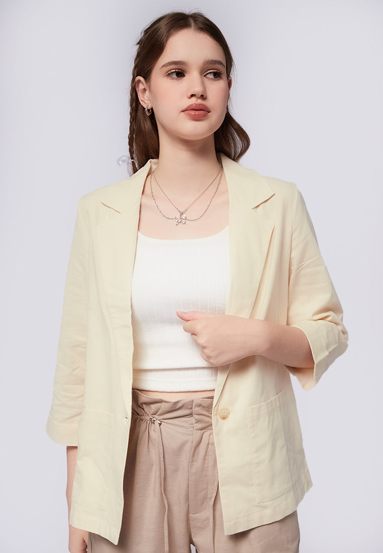 Long Sleeve Flowy Blazer