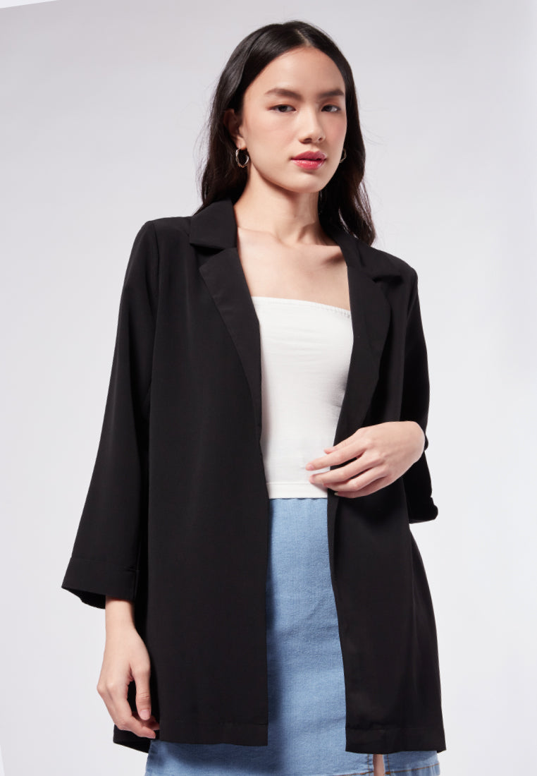 3/4 Sleeve Loose Blazer