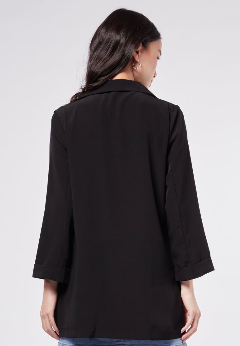 3/4 Sleeve Loose Blazer
