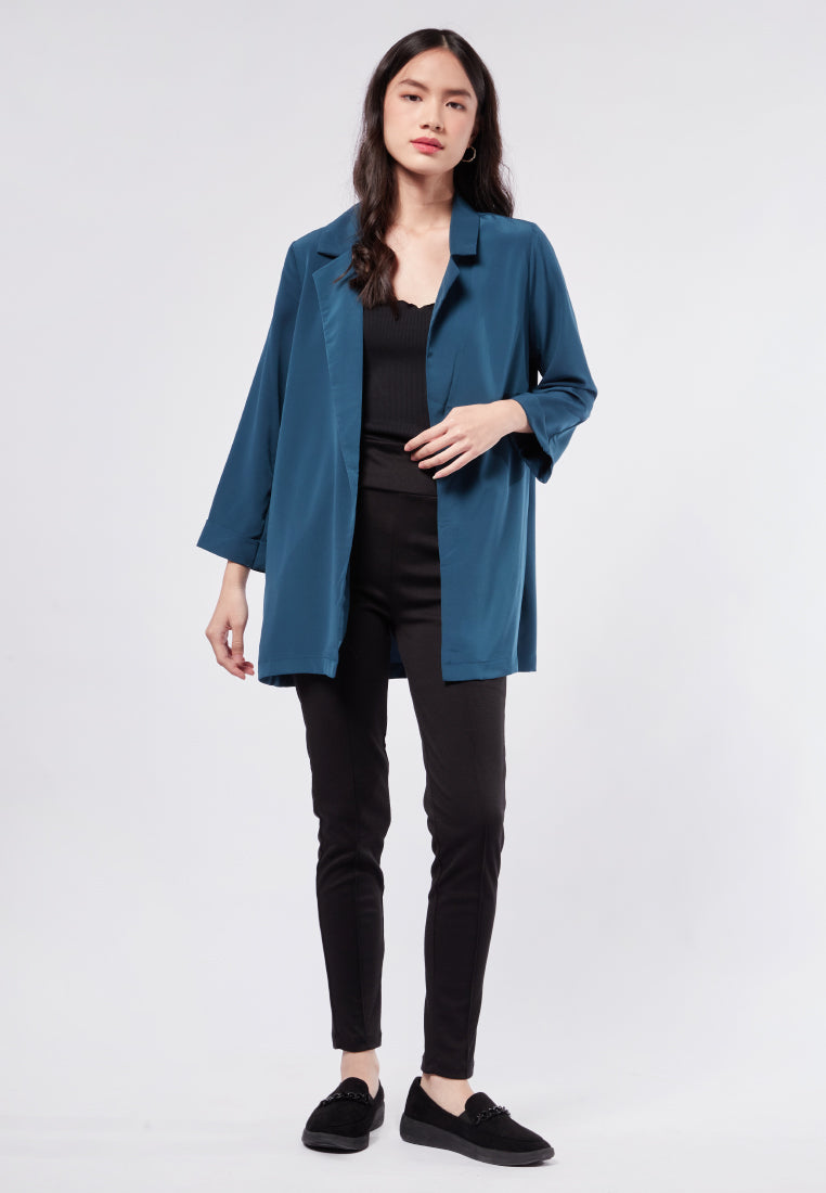 3/4 Sleeve Loose Blazer