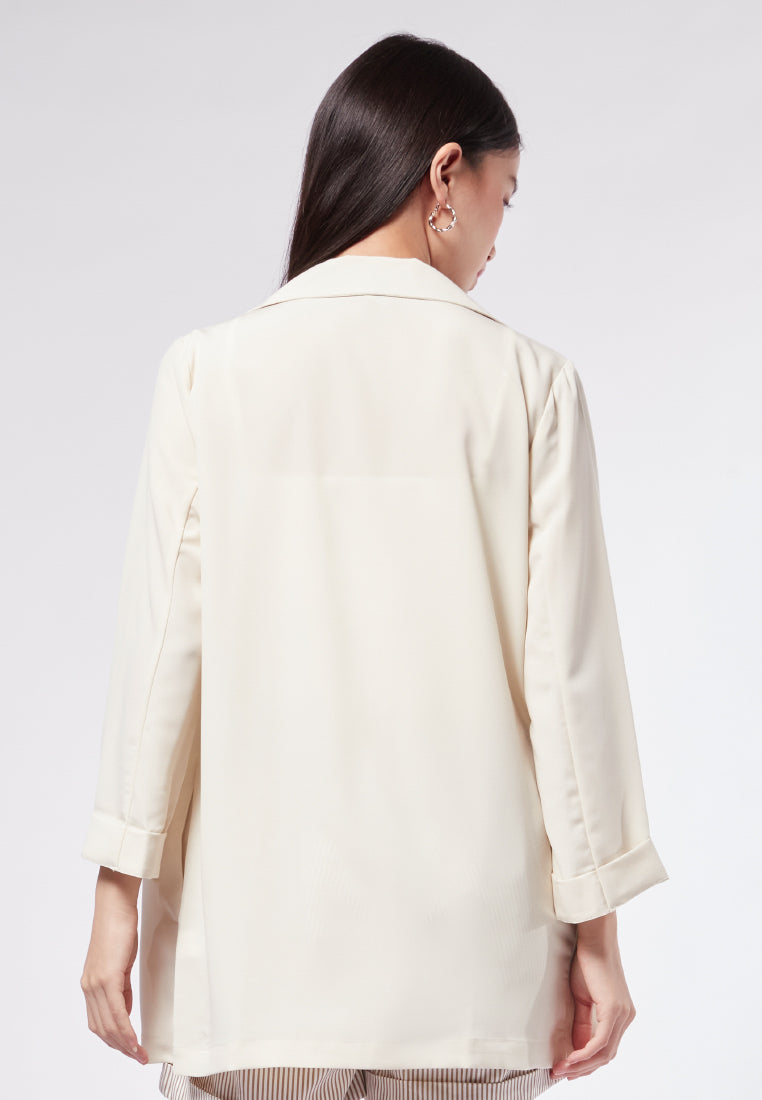 3/4 Sleeve Loose Blazer