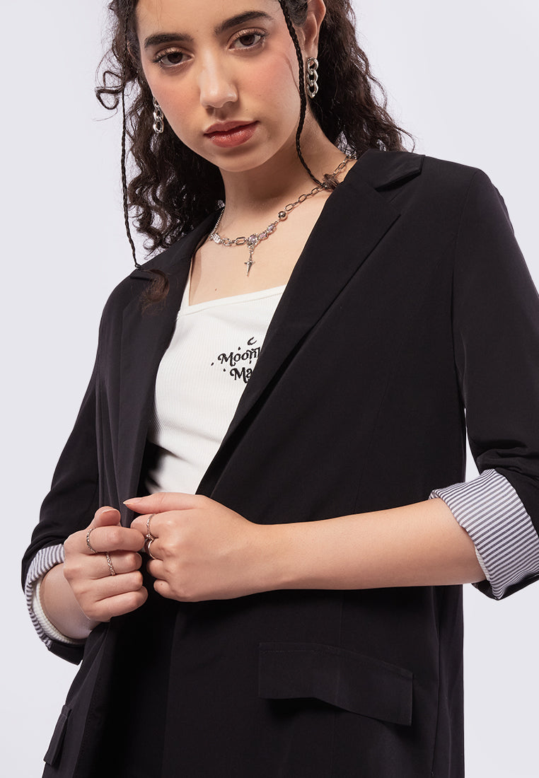 Long Sleeve Loose Blazer