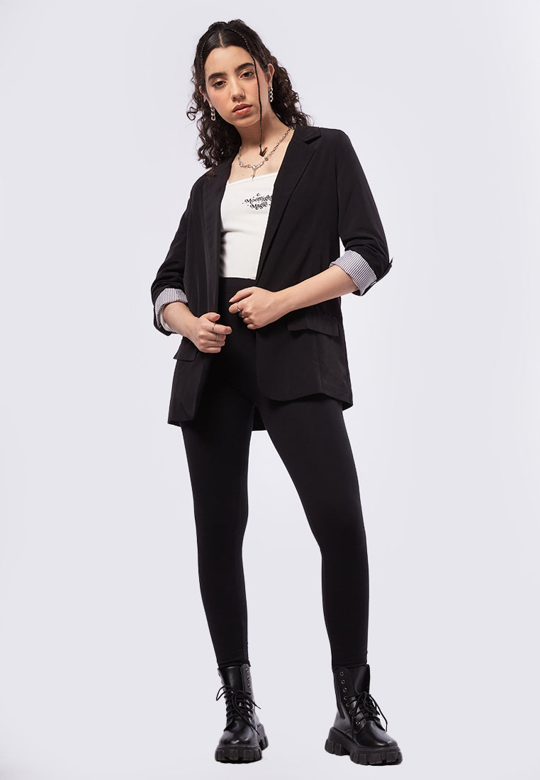 Long Sleeve Loose Blazer