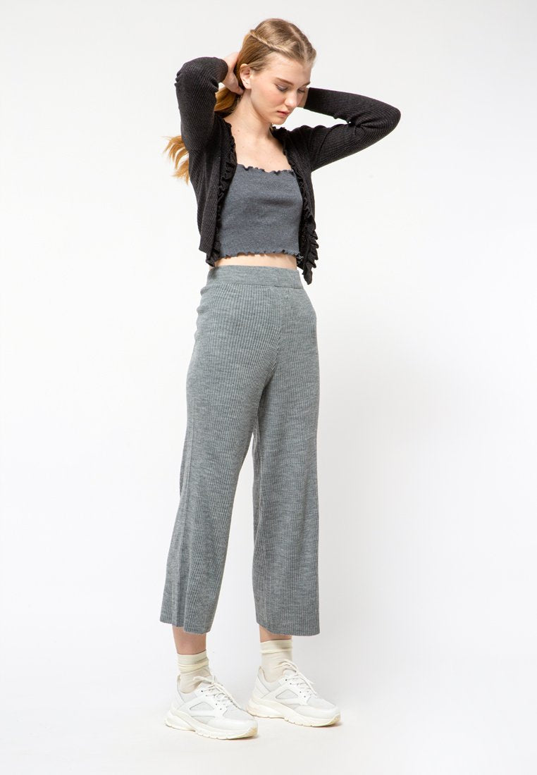 Ruffle Cardigan