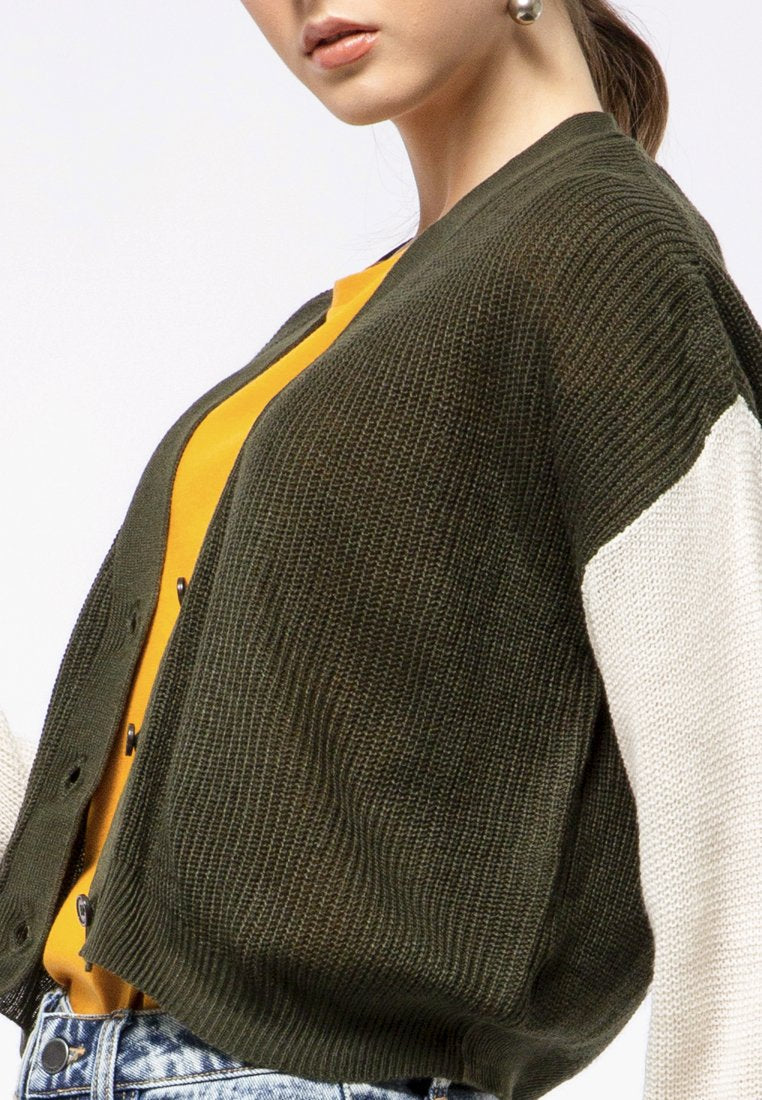 Flat Knit Cardigan