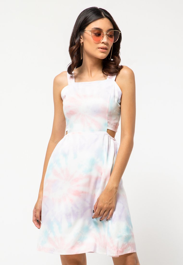 Cutout Waist Dress