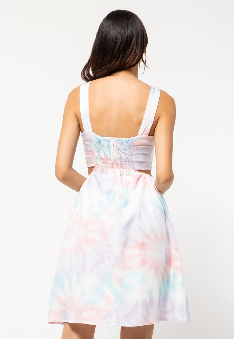 Cutout Waist Dress