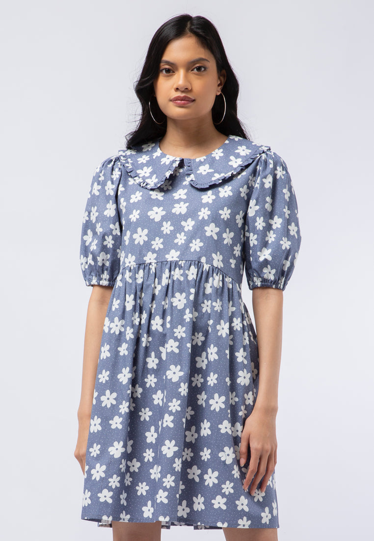 Peterpan Collar Mini Dress