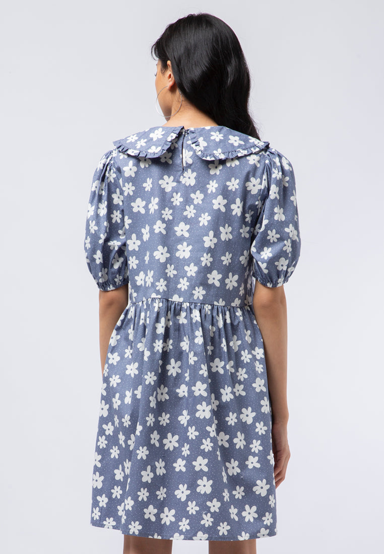 Peterpan Collar Mini Dress