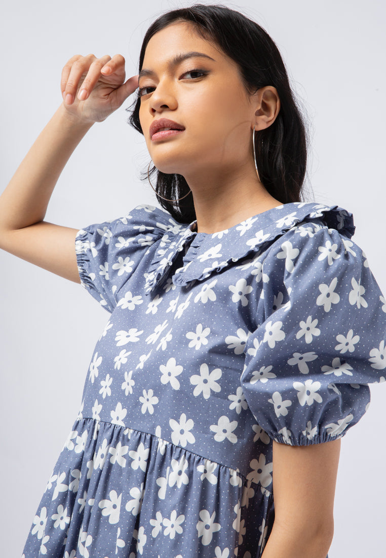 Peterpan Collar Mini Dress