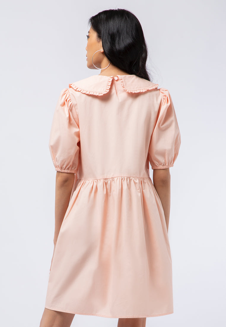 Peterpan Collar Mini Dress