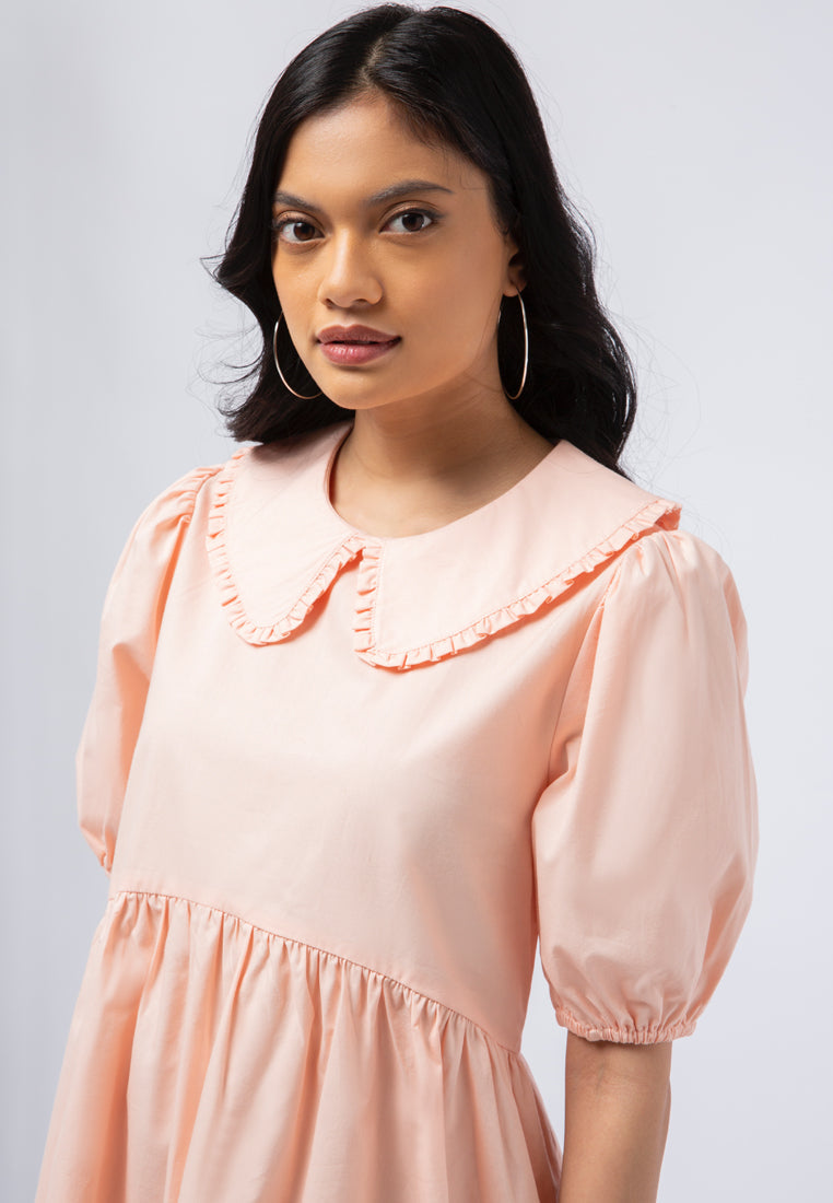 Peterpan Collar Mini Dress