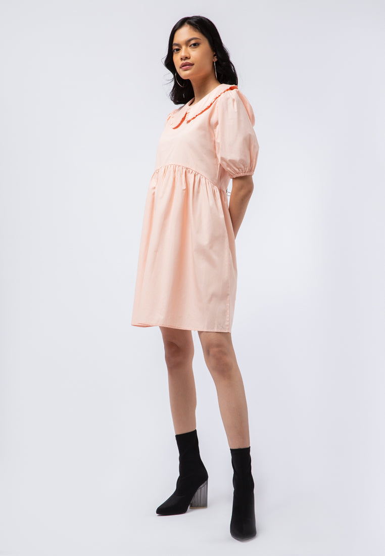 Peterpan Collar Mini Dress