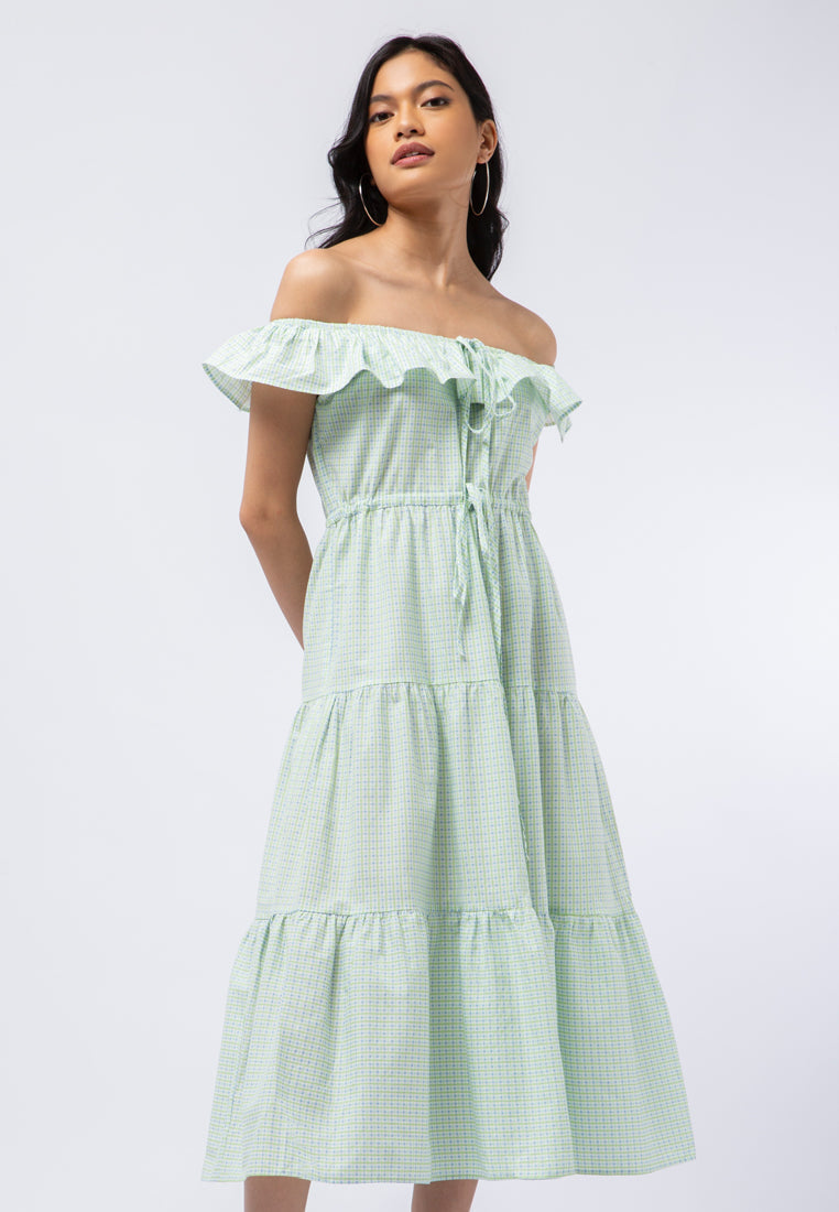 Cold Shoulder Maxi Dress