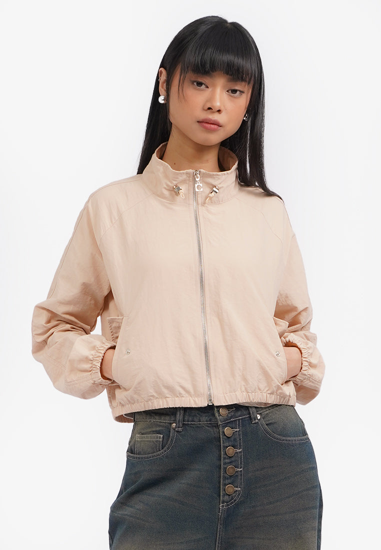Oversized Bomber Jacket