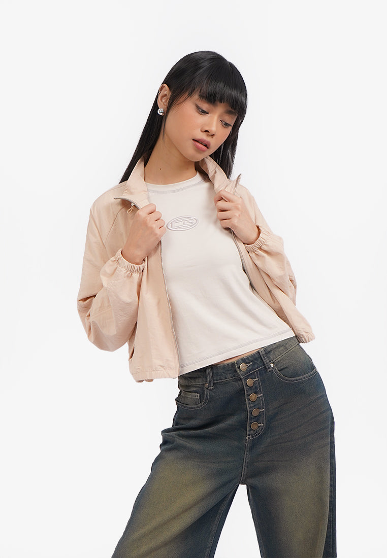 Oversized Bomber Jacket