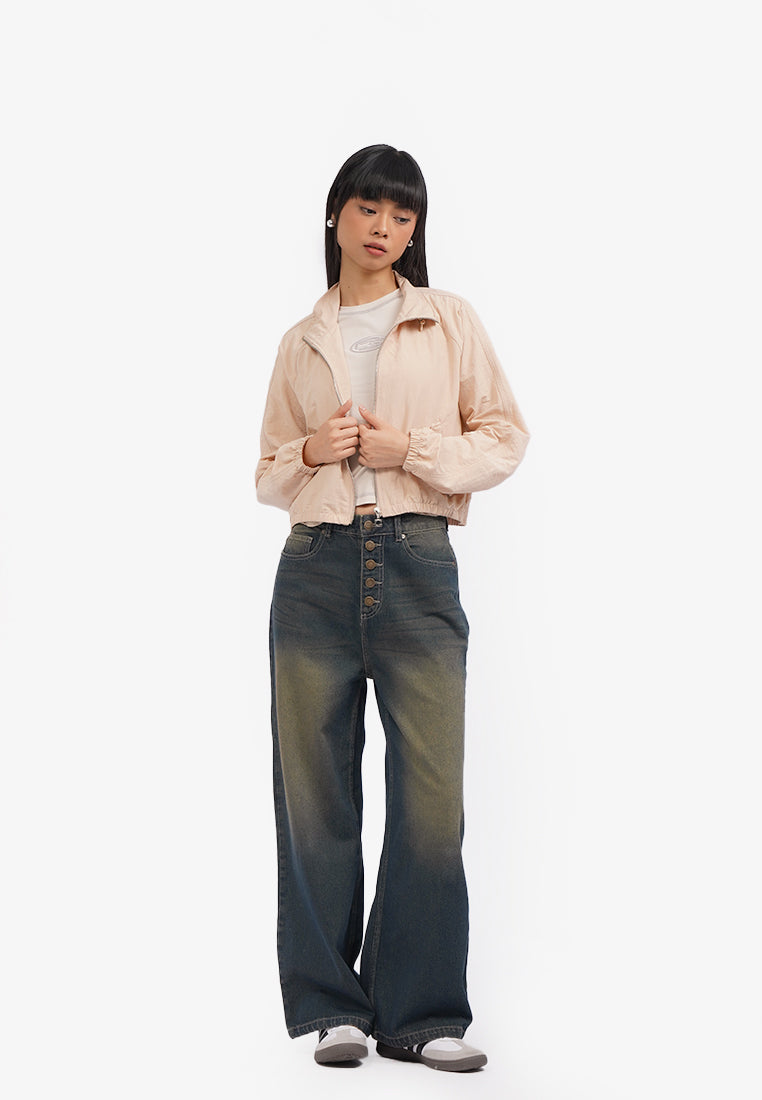 Oversized Bomber Jacket