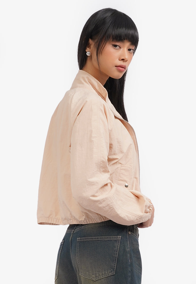Oversized Bomber Jacket
