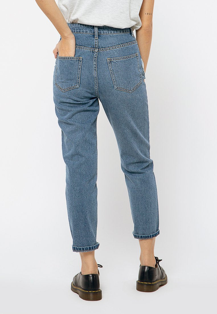 Inside-out Denim Pants