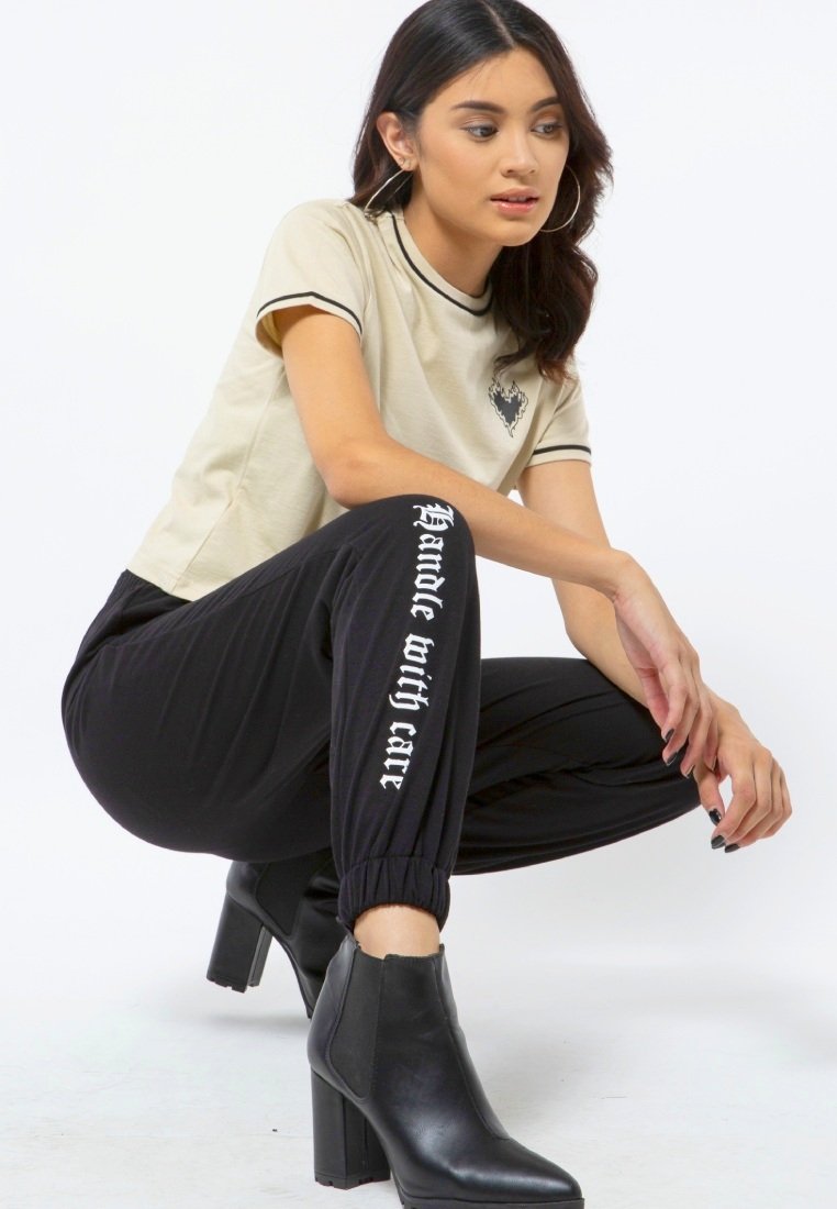 Track Pants with Print