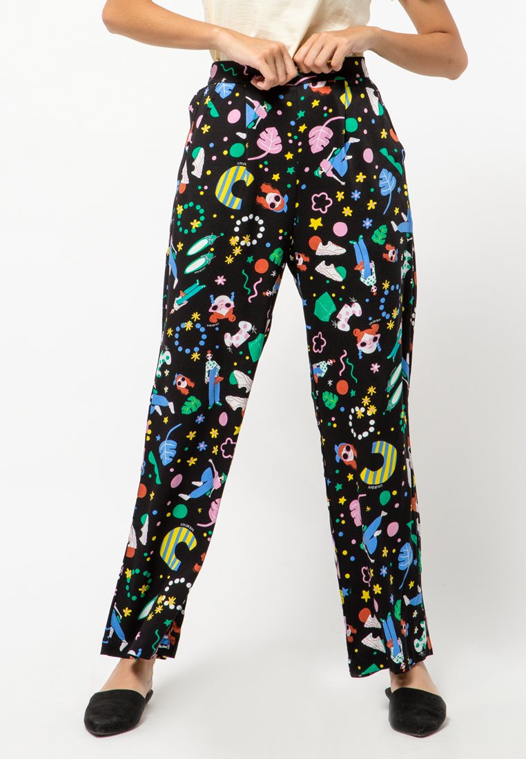 Colorbox X Dinda Puspitasari Rayon Pallazo Pants