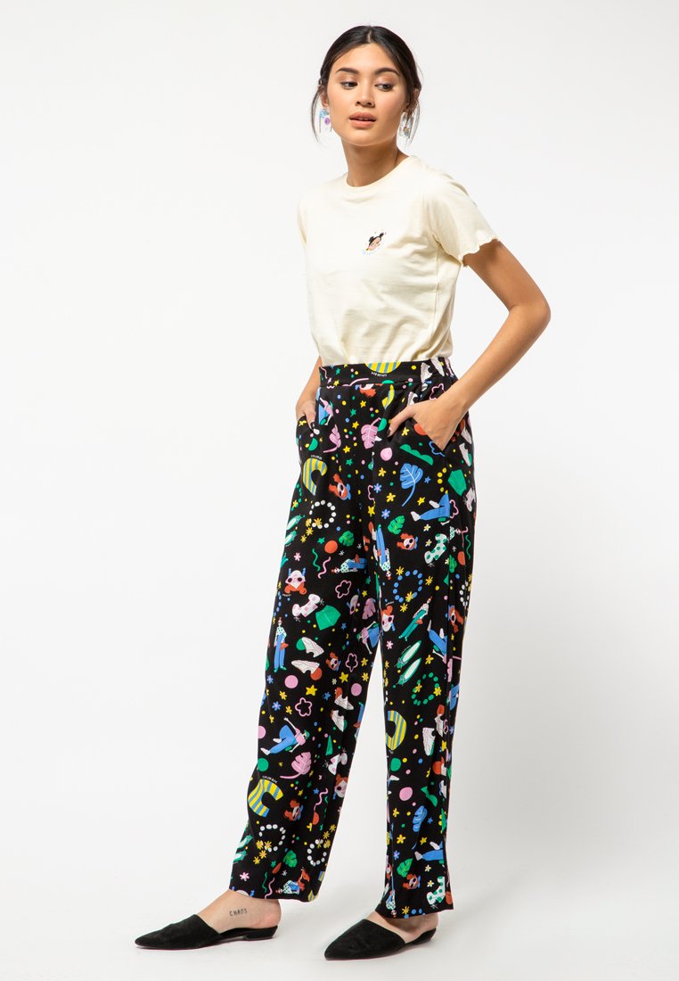 Colorbox X Dinda Puspitasari Rayon Pallazo Pants