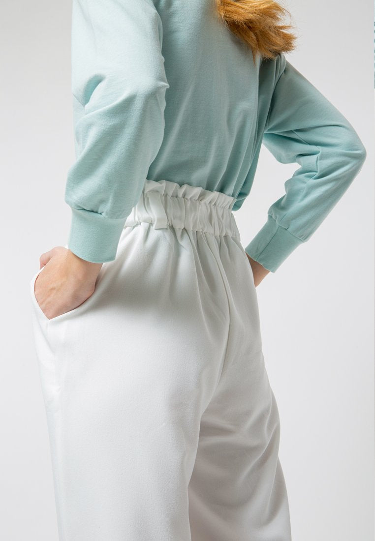 Wide Leg Tailored Pants