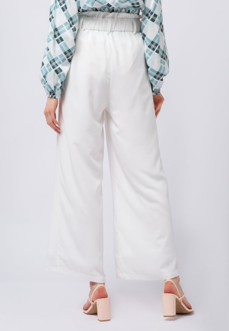Wide Leg Tailored Pants