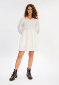Balloon Sleeve Dress