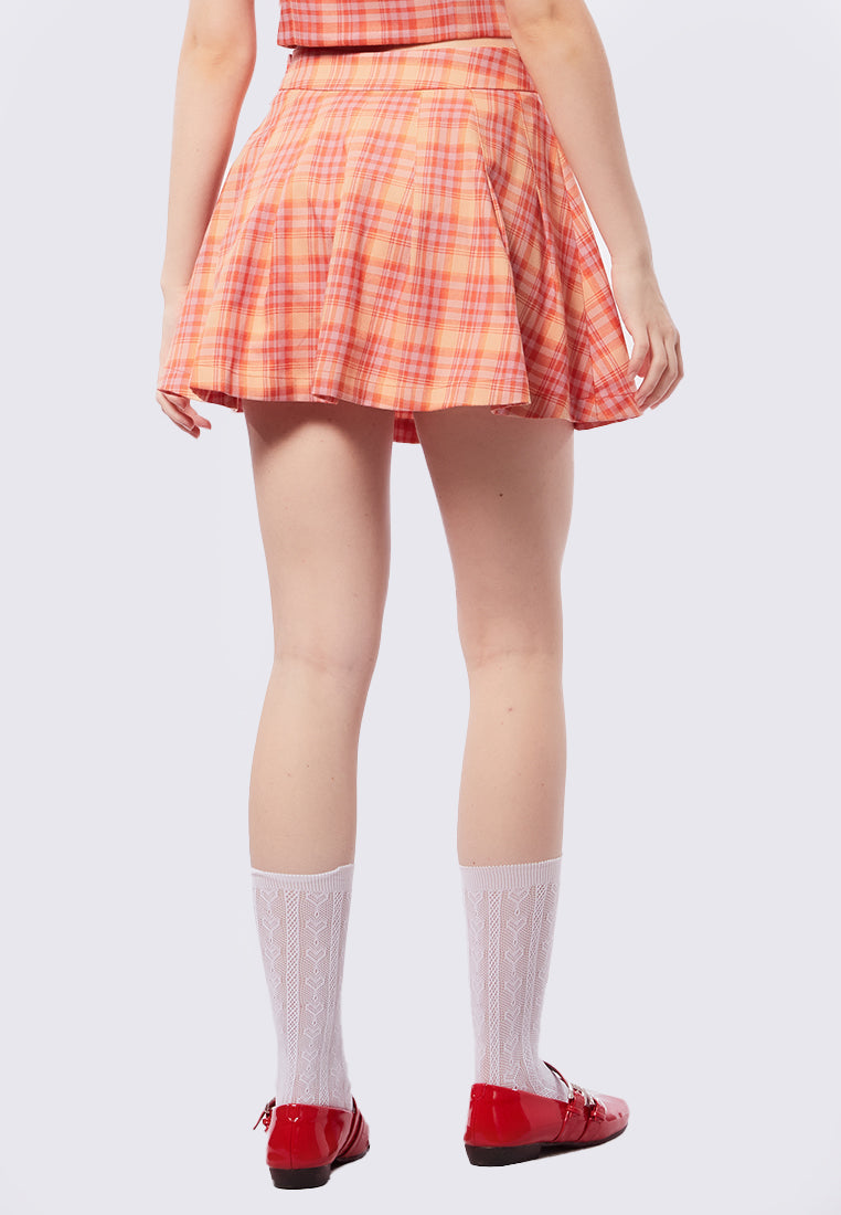 Printed Mini Skirt