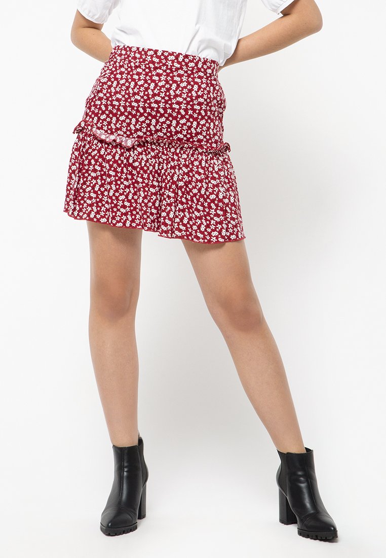 Ruffle Mini Skirt