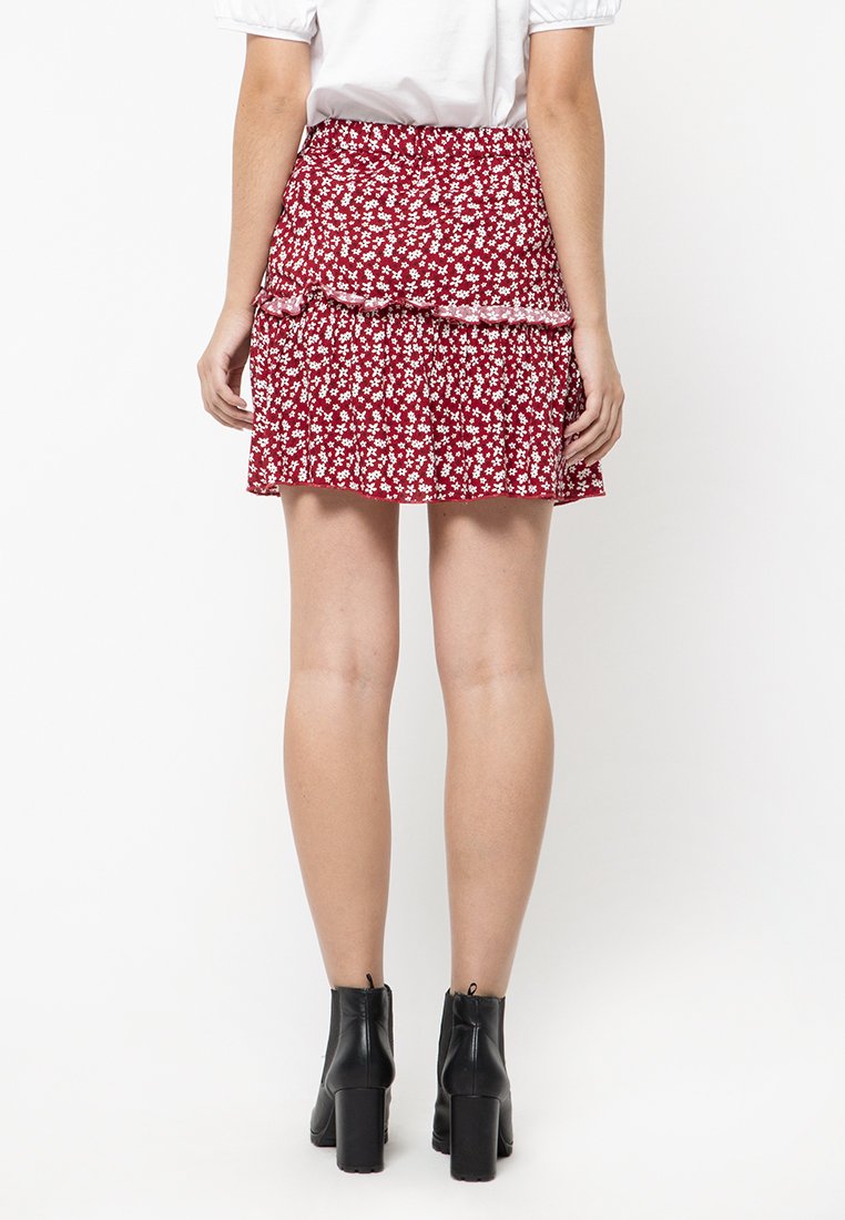 Ruffle Mini Skirt