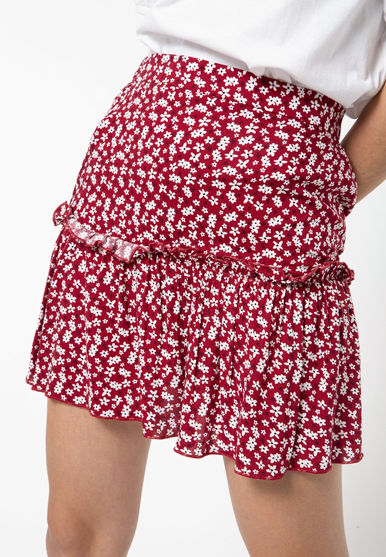 Ruffle Mini Skirt