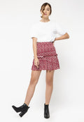 Ruffle Mini Skirt