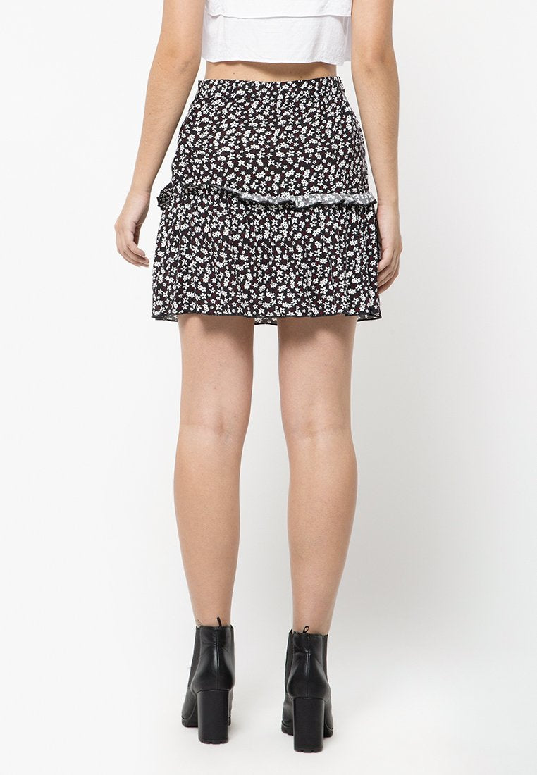 Ruffle Mini Skirt
