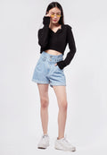 Denim Baggy Shorts
