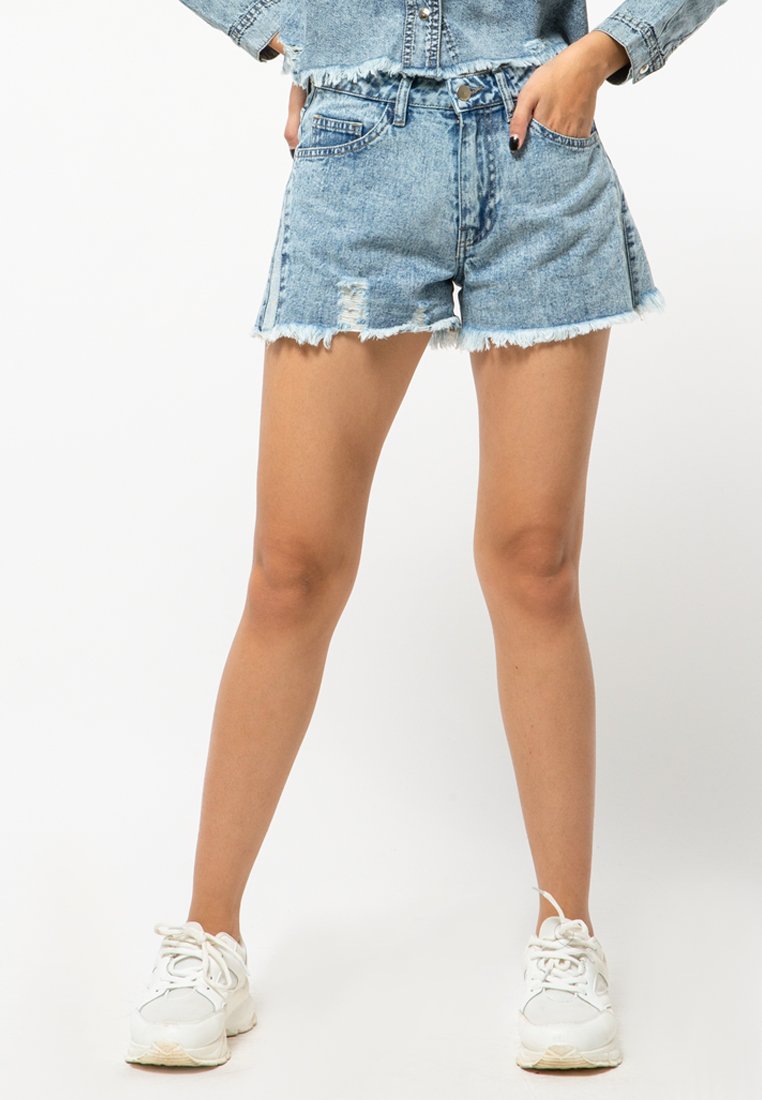 Denim Short Pants