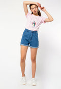 Mom Fit Denim Short