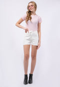 Asymmetric Denim Short