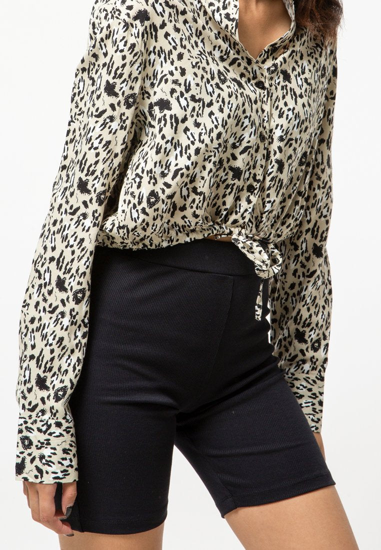 Ribbed Cycling Shorts