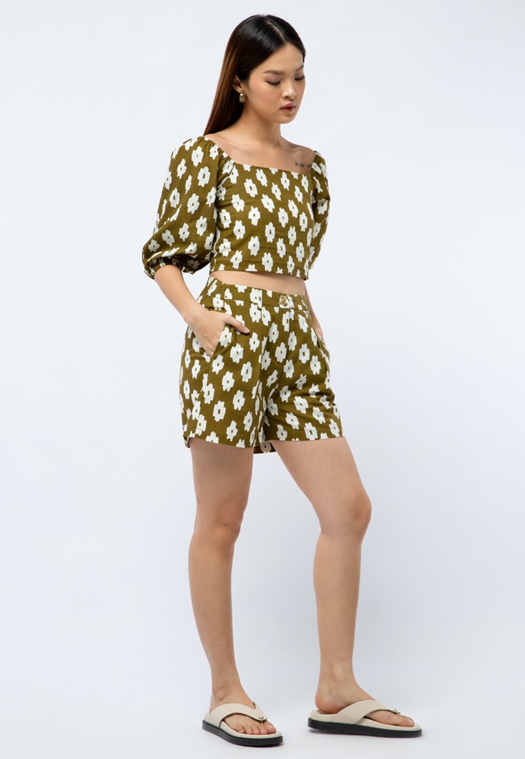 Printed Relax Short Pants