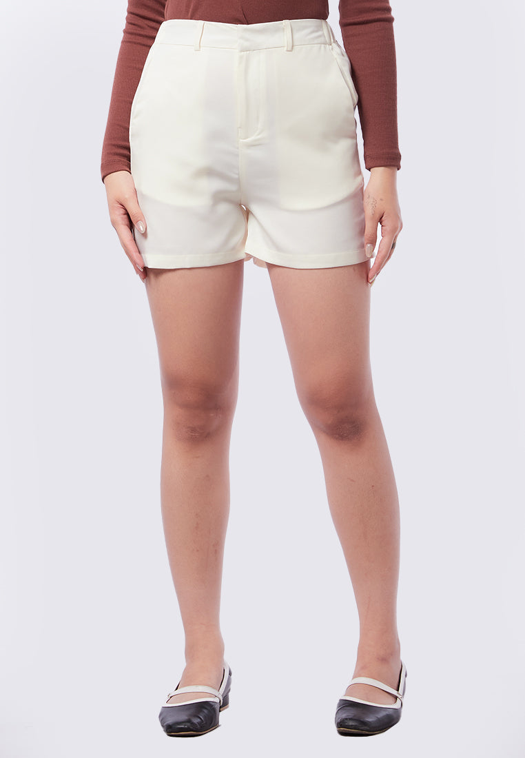 Shorts with Dart Details