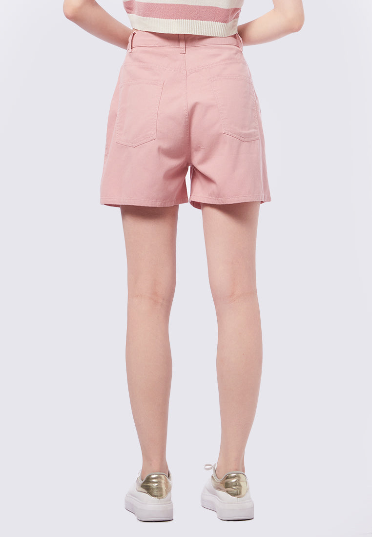 Regular Fit Twill Shorts