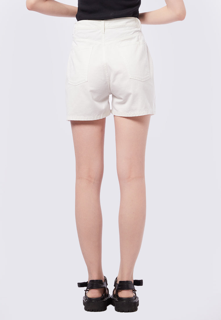 Regular Fit Twill Shorts