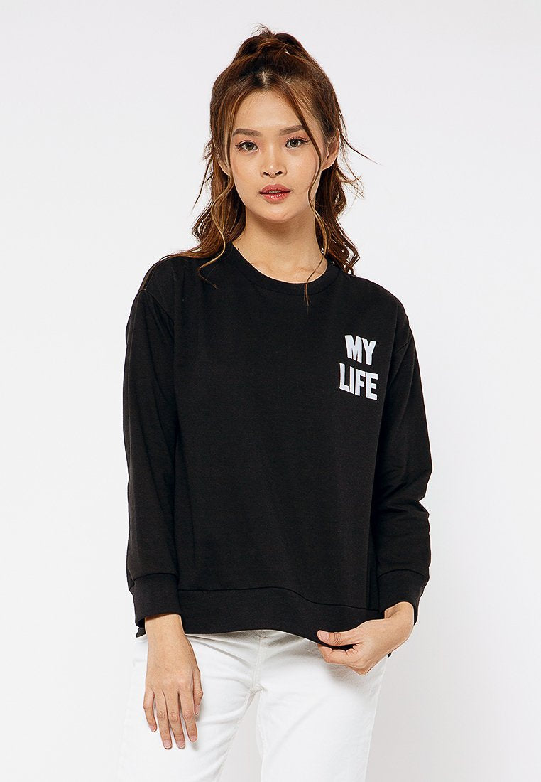 Organza Sweatshirt