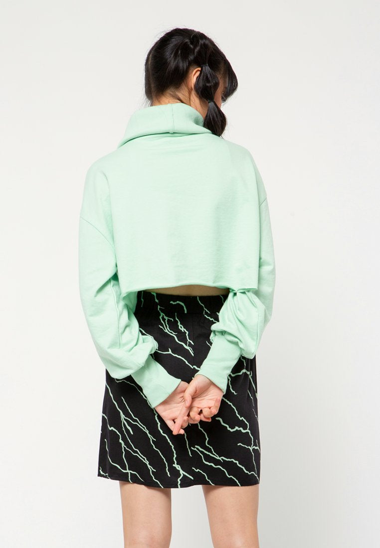 High Neck Sweatshirt