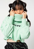 High Neck Sweatshirt