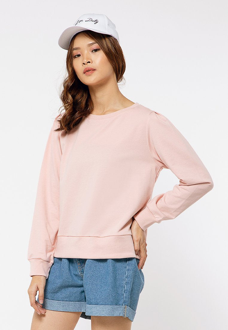 Puff Sleeves Sweatshirt
