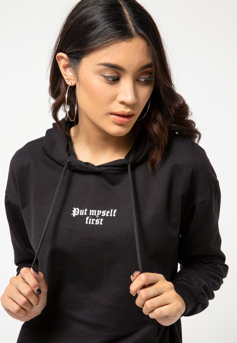 Black Hoodie Sweatshirt
